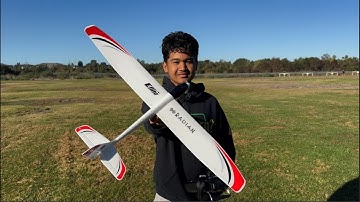 UMX RADIAN - MAIDEN FLIGHT! THE BEST 3-CHAN TRAINER RC PLANE TO GET INTO THE HOBBY!