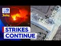New satellite images show damages left from strikes in Yemen | 9 News Australia
