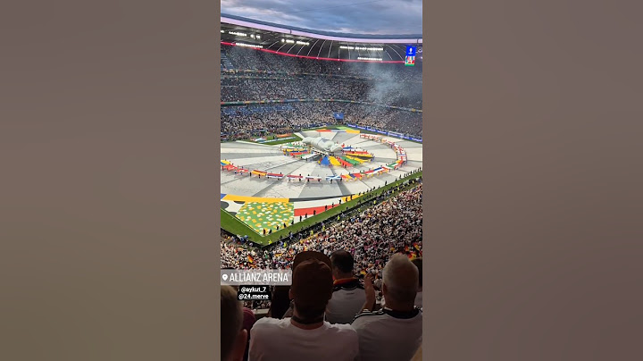 UEFA Euro 2024 Opening Ceremony In Germany #fifa #uefaeuro2024 #euro2024 #germany #allianzarena