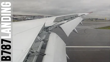 Virgin Atlantic Boeing B787-9 Dreamliner landing at London Heathrow