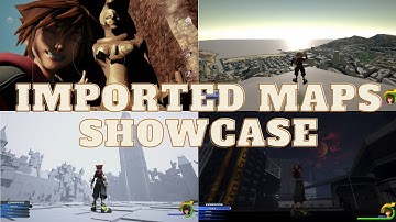KH Mods Showcase Ep.9: Imported maps from other games / GTAV, NieR, LoZ & Astral Chain