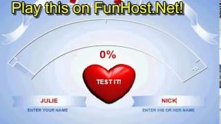 Probador de amor - videojuego screenshot 1