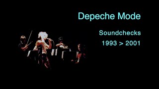 Depeche Mode Soundchecks 1993-2001 - audios