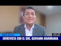 Soc Geovanni Atarihuana Director Nacional De Unidad Popular Lista 2