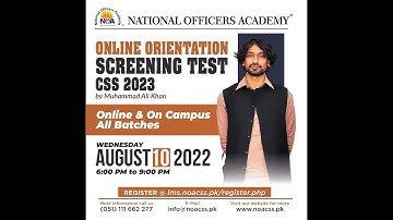 Free Screening Test Preparation