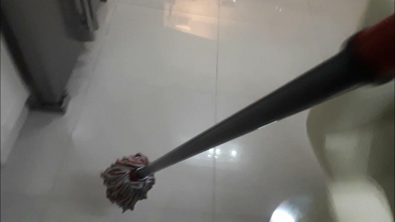 Streak free mopping glossy tiles YouTube