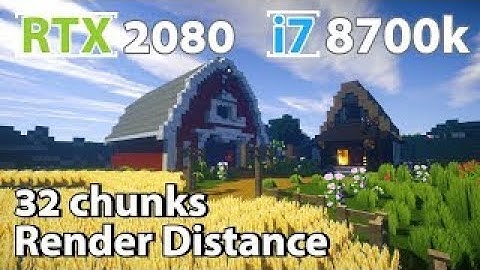 MINECRAFT - 5 Shaders tested in 1080p - RTX 2080 + i7 8700k
