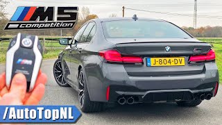 2021 BMW M5 F90 Competition LCI REVIEW on AUTOBAHN [NO SPEED LIMIT] by AutoTopNL