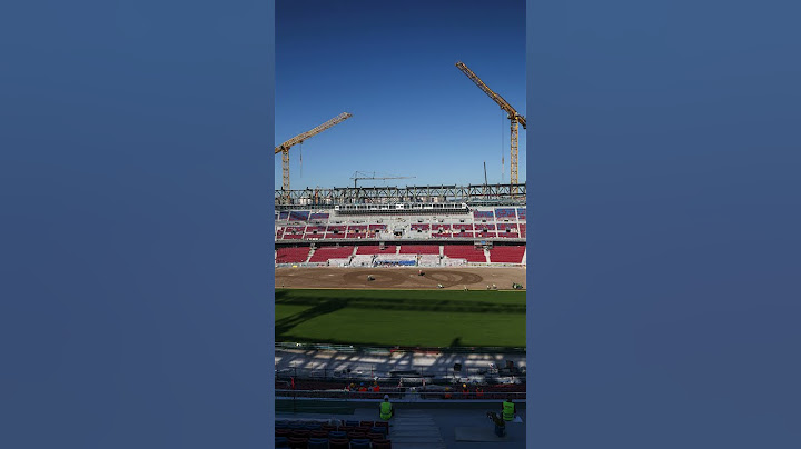 ¡EXCLUSIVO! INSTALADO EL CÉSPED EN EL #CAMPNOU ¡SORPRENDIÓ A TODOS! #barcelona #noticiasbarcelona