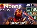 Noone plays Ember Spirit!!! Dota 2 Full Game 7.22