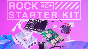 ROCK 4C+ SBC Starter Kit Unboxing | Everything You Need in One Kit! | OKdo