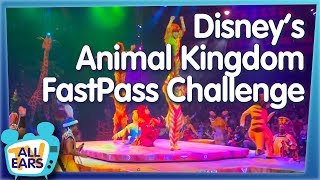 How Many FastPass Can You Get in ONE DAY at Disney's Animal Kingdom?