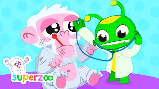 NEW! Groovy the Martian and Phoebe cure Baby Monky | Superzoo