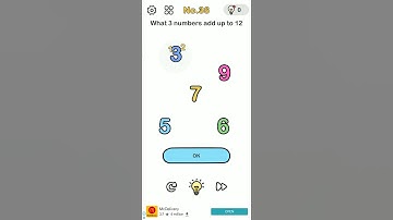 What 3 numbers add up to 12 || No. 36 || Brain Out