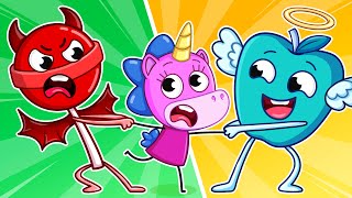 Lollipop vs Fruit Challenge | Who Will Win?  | Teeny Mimi