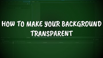 How To Make The Background Of Your videos Transparent! | Hitfilm 4 Express | RGC29