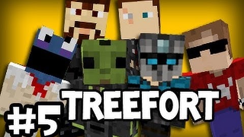 Minecraft: Tree Fortress w/ Creatures - Part 5: Branches