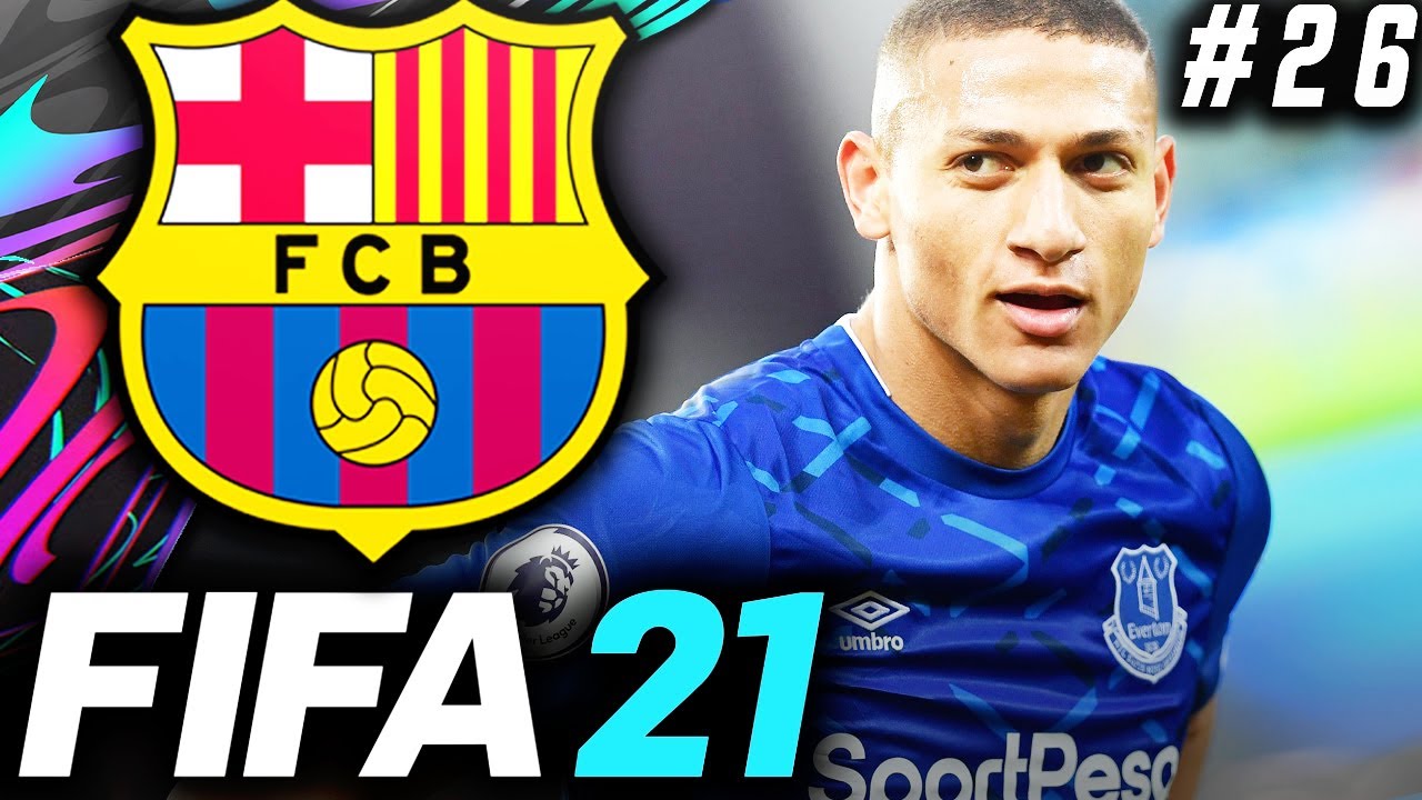 SIGNING RICHARLISON!!!🇧🇷 - FIFA 21 Barcelona Career Mode ...