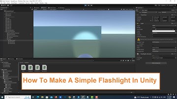 How To Make A Simple Flashlight In Unity - Script Included
