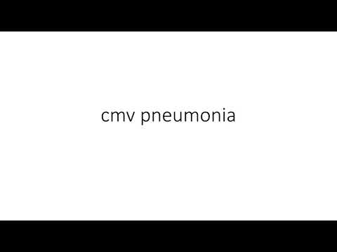 Cmv pneumonia