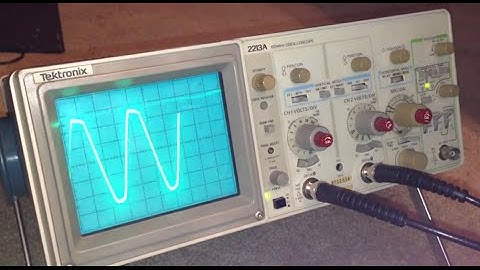 "New" Tektronix 2213A oscilloscope off ebay