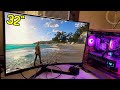 Samsung Odyssey 32" G55C Review 🔥 QHD 165Hz Curved Gaming Monitor