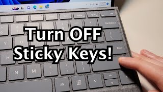 How to Turn Off Sticky Keys on Windows 11 or 10 PC screenshot 4