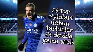 Epl Tarkiblar Tanlaymiz 26 Tur  uchun .GameWeek 26 double game/ epl manager Fantasy screenshot 4