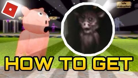 How to get “GHOST PIG” BADGE + SKIN in CUSTOM PIGGY SHOWCASE - ROBLOX