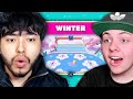 Fall Guys Best WINTER Maps! w/ Stentric