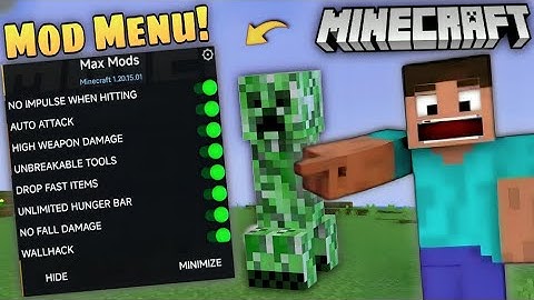 Minecraft 1.20.31 🔥 | Latest 2024 Mod Menu! | Apk Unlock Everything God Mod...