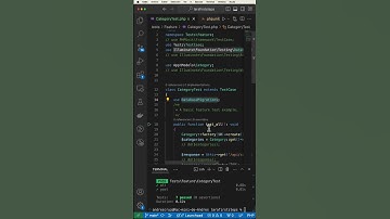 🔴 Habilita DB_CONNECTION y el DB_DATABASE en los phpunit.xml en #laravel