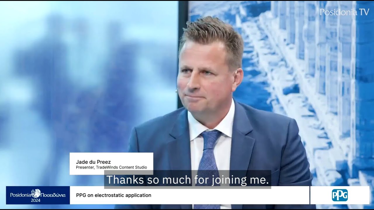 PPG on Electrostatic Application at Posidonia 2024