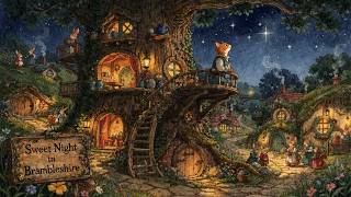 Soft Night in Brambleshire｜Music Box Cottagecore Village for Relaxation screenshot 5