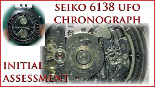 Seiko 6138 UFO Chronograph Assessment For Sticking Chrono