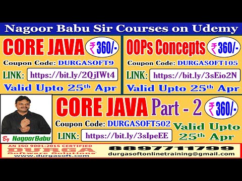 Nagoor Babu Sir Courses on Udemy