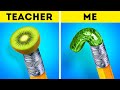 TEACHER VS STUDENT SHOWDOWN 🎓🔥 | Who Rules the Ultimate School Hacks?