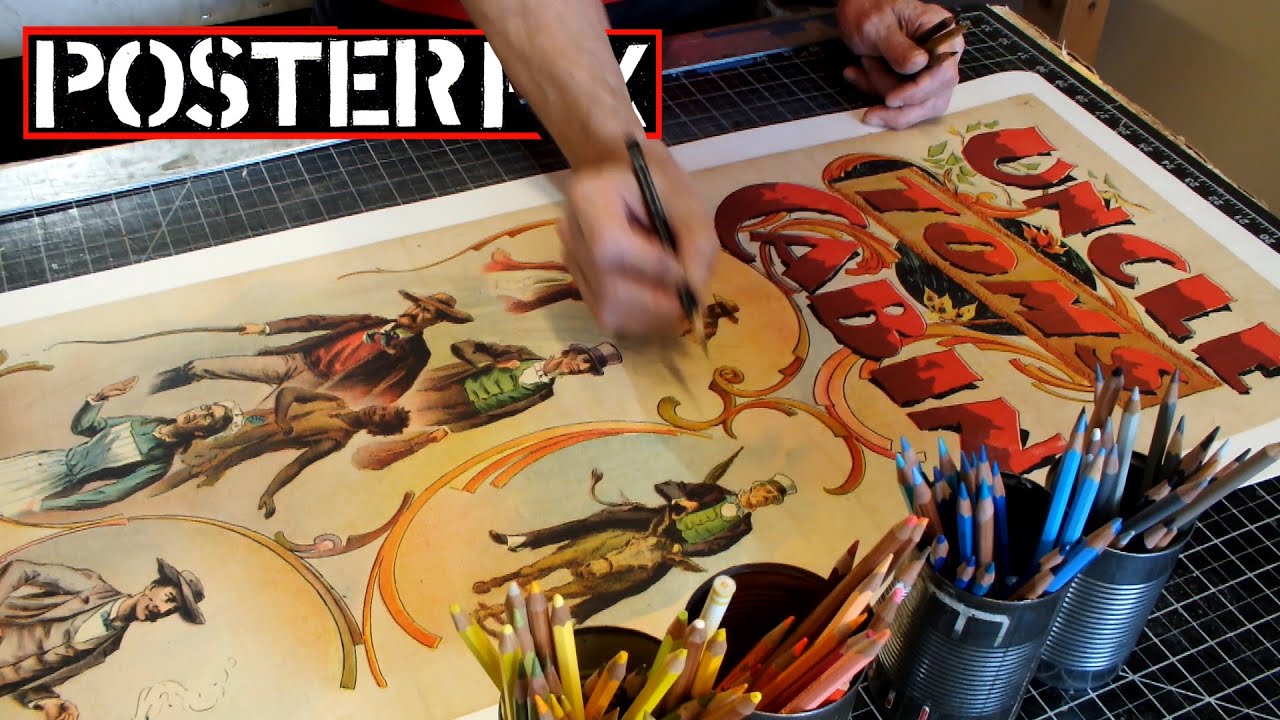 "Tom Show" original Lithograph 1890s Poster Fix