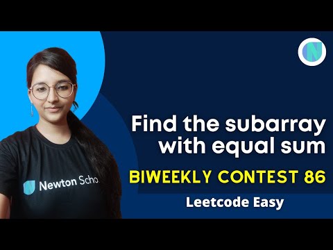 6171. Find Subarrays With Equal Sum || Leetcode Contest Easy || CPP