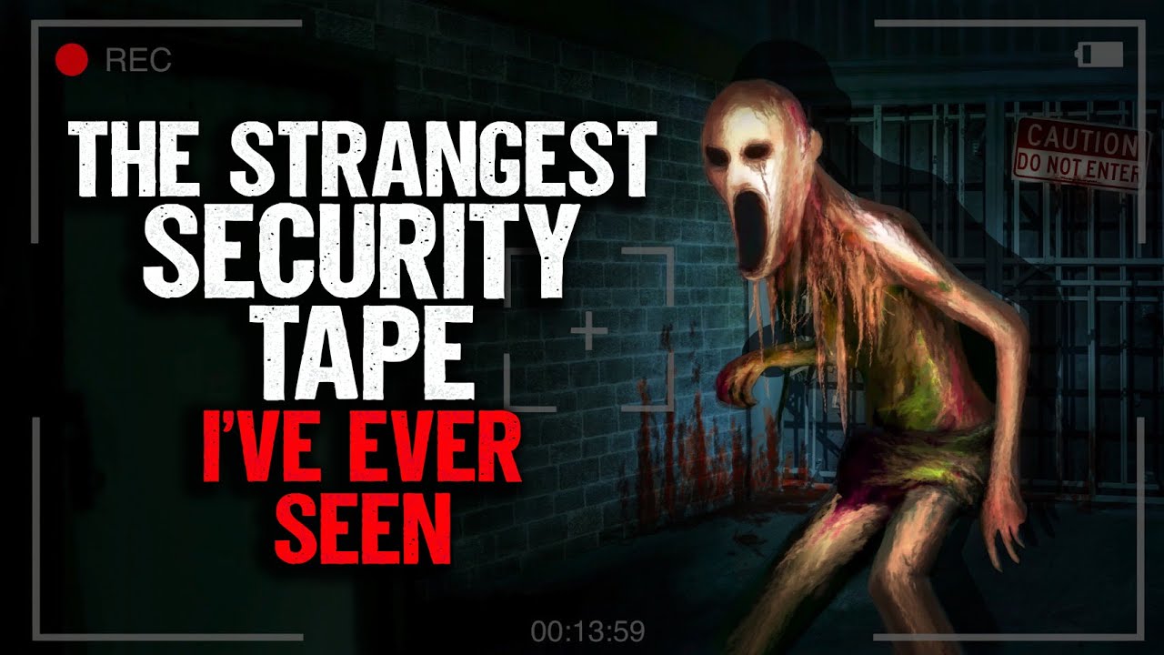 The STRANGEST Security Tape I've EVER Seen