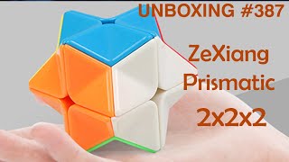 Unboxing №387 Странный кубик Рубика 2х2 | ZeXiang Prismatic 2x2x2