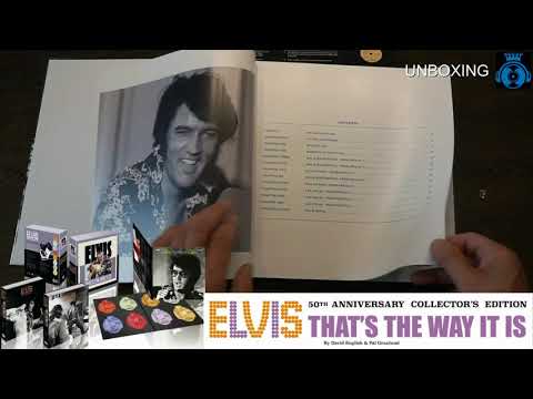 Elvis That's The Way It Is 50th Anniversary Edition 'Unboxing