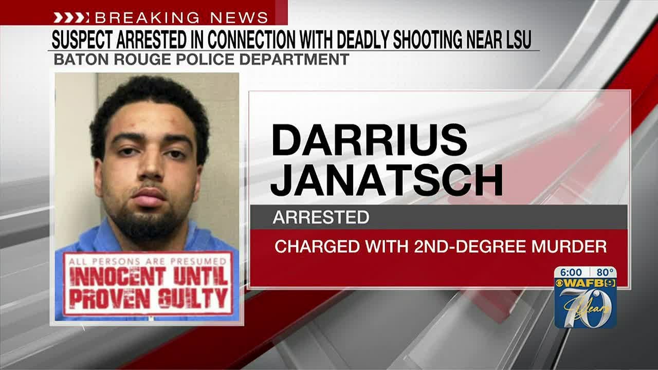 Suspect arrested in connection with deadly shooting near LSU, police ...