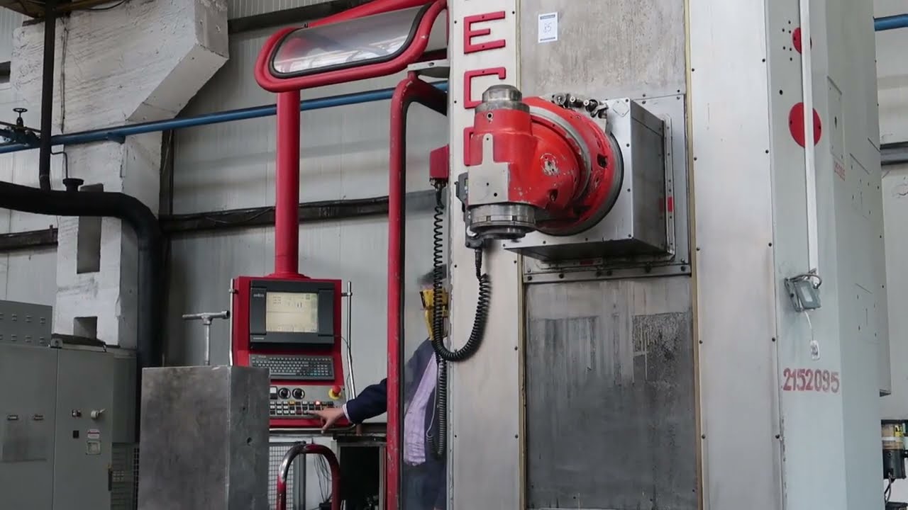 2. 2004 Mecof CS 500 Agile CNC Milling Machine Auction 42940 YouTube