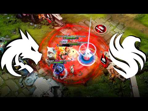 TEAM SPIRIT vs FALCONS - WHAT A SERIES !! Fissure Universe Ep.4