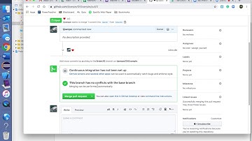 Creating and Merging branches in github and xCode.