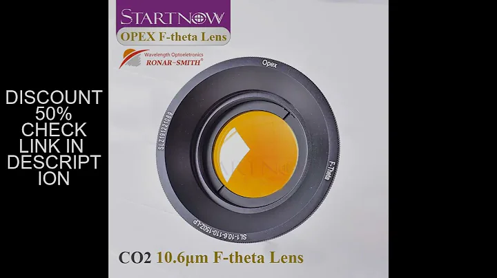 Startnow 10.6um F-theta Field Scan Lens 110X110 140X140 175X175 ZnSe CO2 Focus Lens Thread M85mm For