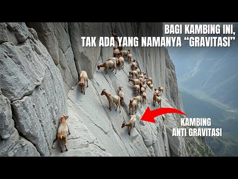 Cara Kambing Gunung Memanjat