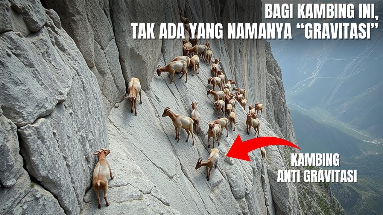 Mengapa Kambing Ini Memanjat Tebing Setinggi 4.000 Meter Setiap Hari?
