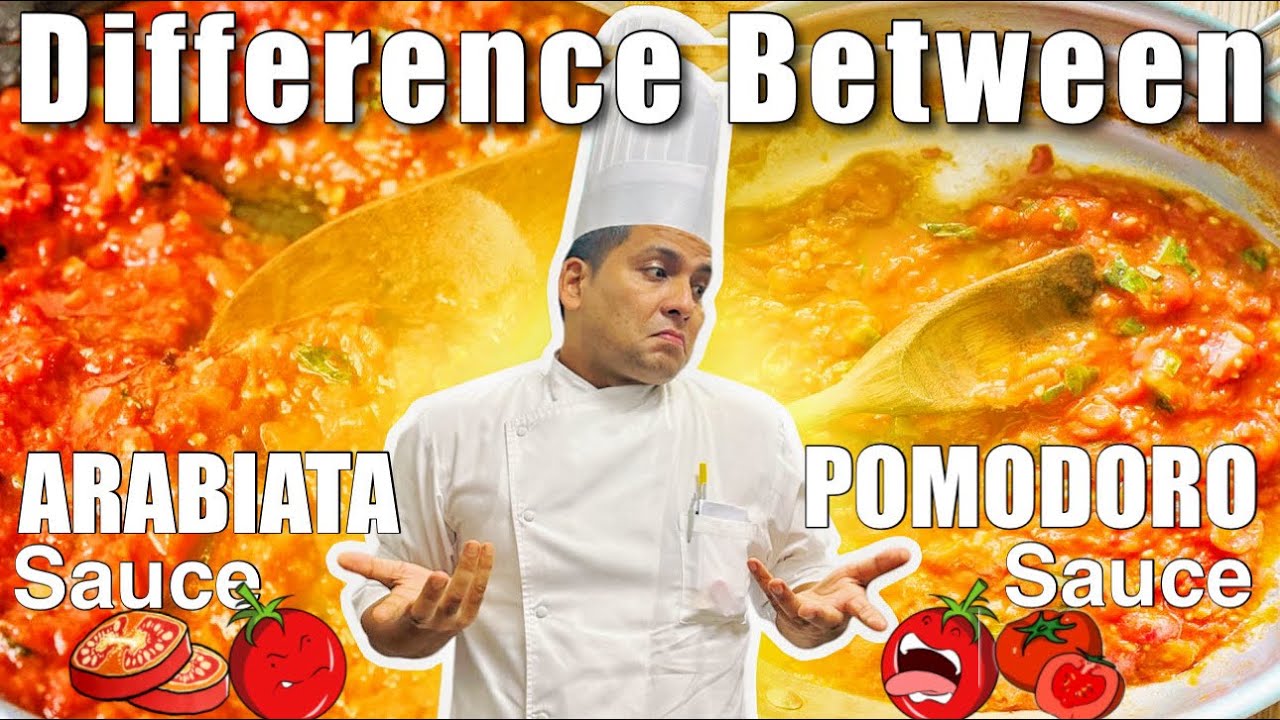 What is the Difference between Arabiata and Pomodoro sauce : popular Italian sauce recipe